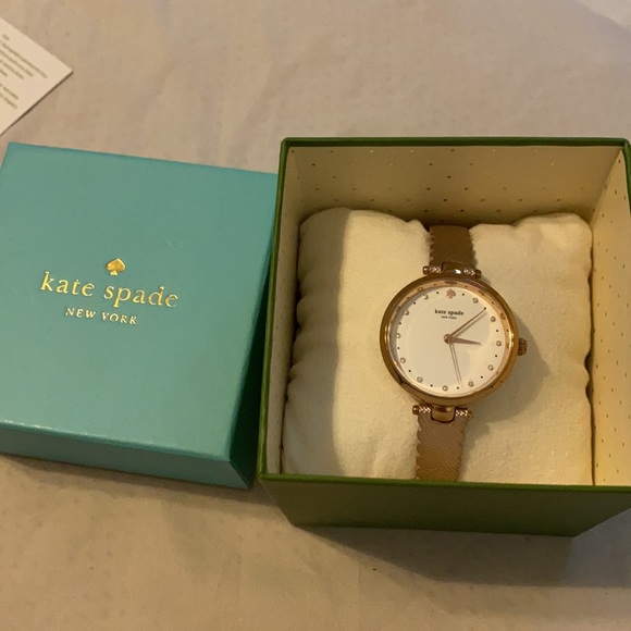Kate Spade Rose Gold Women's Holland Watch - Picture 12 of 12